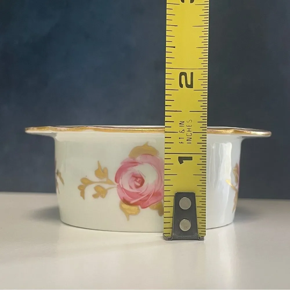 Vintage Limoges Cabbage Rose Custard Dish – Cowell & Hubbard Co.